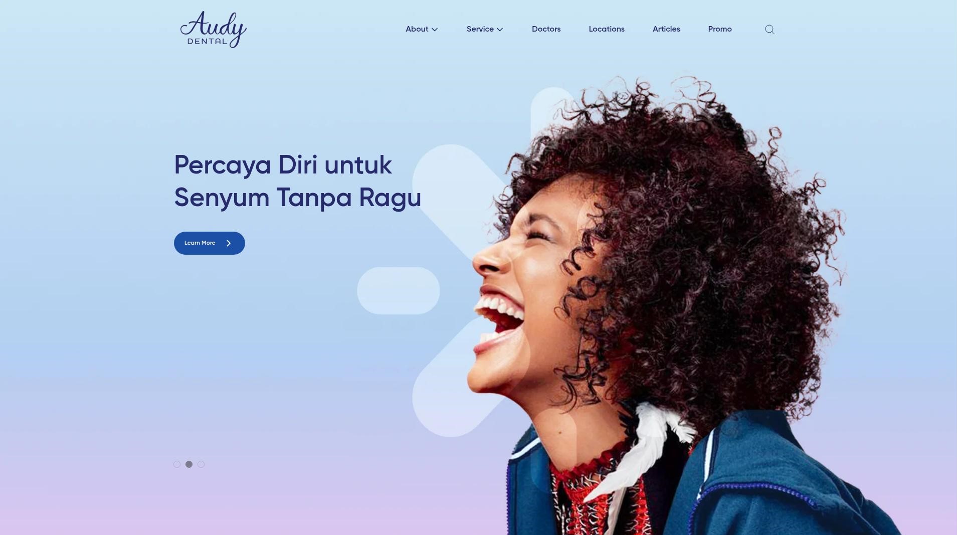 AUDY Dental Website